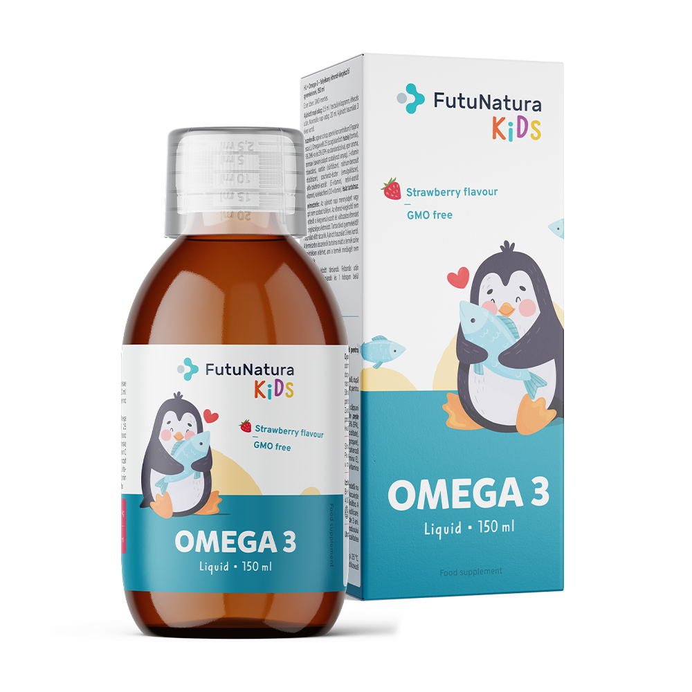 OMEGA 3 - Tekutý doplněk stravy pro děti.