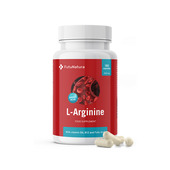 L-arginin 500 mg, 180 kapslí