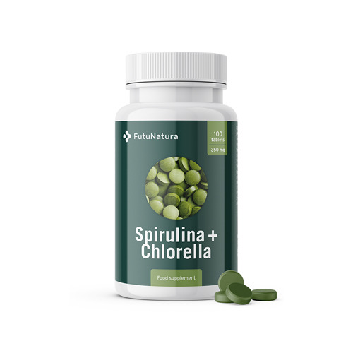 Řasy Spirulina a Chlorella