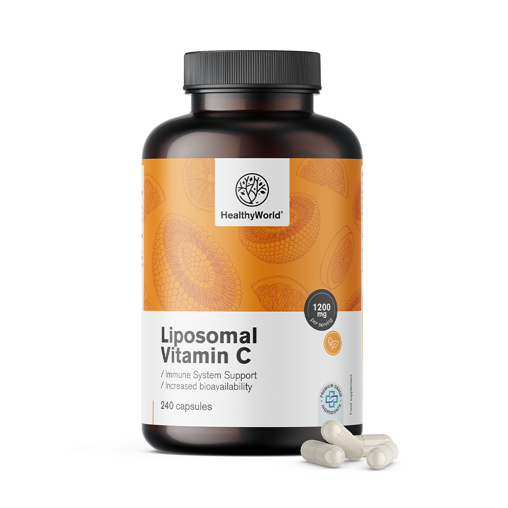 Lipozomální vitamín C 1200 mg s výtažkem ze šípku