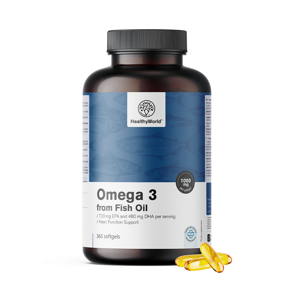 Omega-3 1000 mg – z rybího oleje