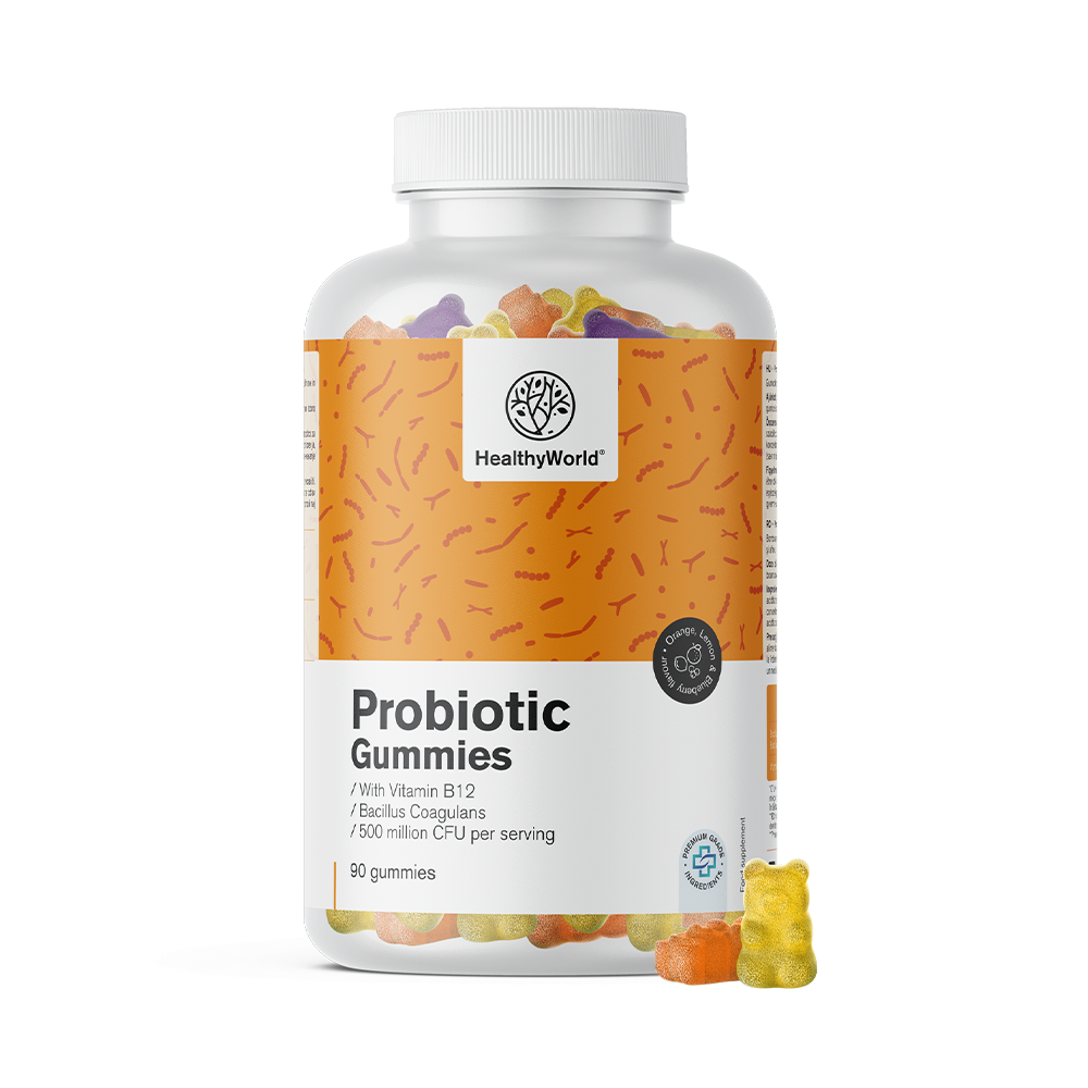 Probiotic – gumové bonbony s mikrobiologickými kulturami