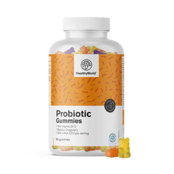 Probiotic – gumové bonbony s mikrobiologickými kulturami