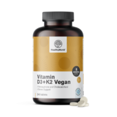 Veganské vitamíny D3+K2, 240 tablet