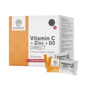 Vitamín C 500 + Zinek + D3 DIRECT, 30 sáčků