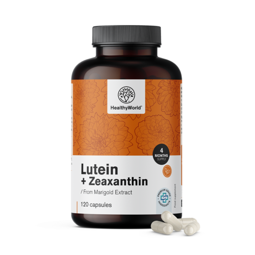 Lutein + Zeaxanthin z květu aksamitníku