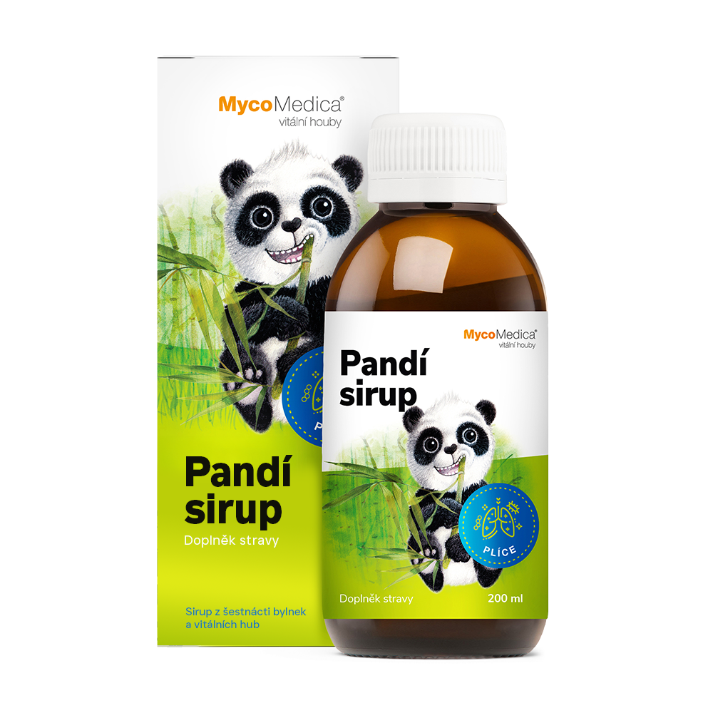 Sirup pro děti Panda - dýchací cesty