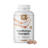 Cordyceps sinensis 1400 mg – výtažek 10:1, 180 kapslí