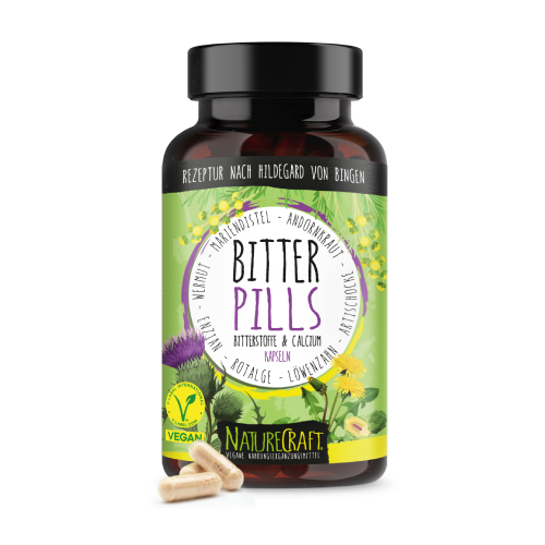 Bitter Pills - veganské hořčiny