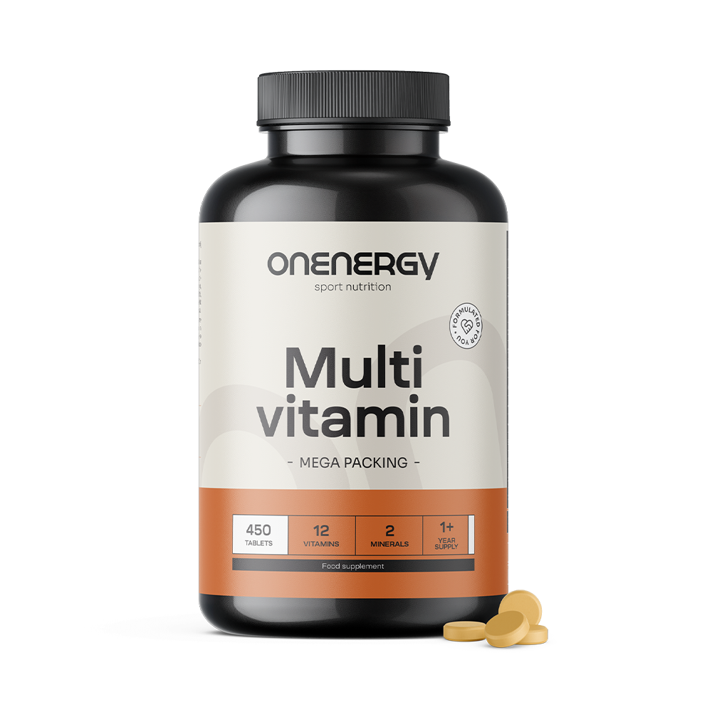 Multivitamíny ve formě tablet - 14 vitaminů a minerálů