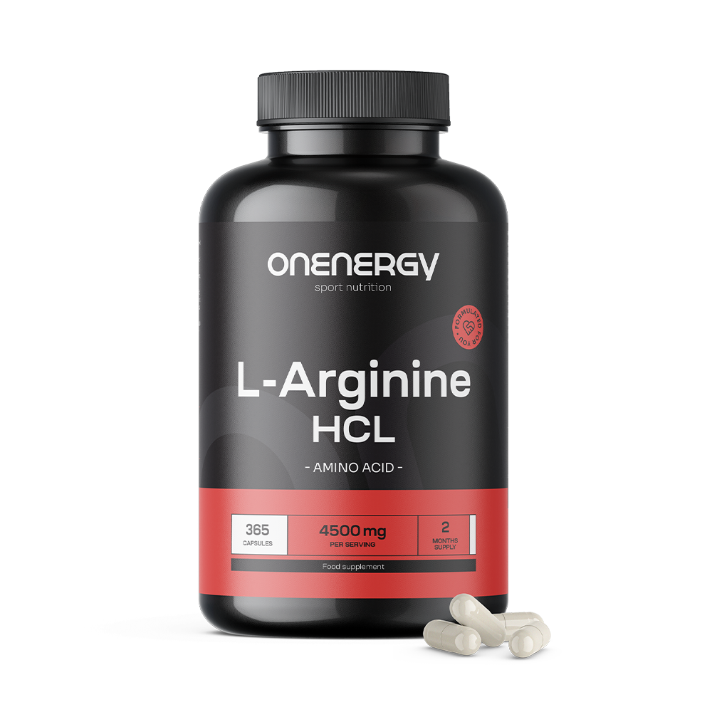 L-arginin HCL 4500 mg. - L-arginin HCL 4500 mg.