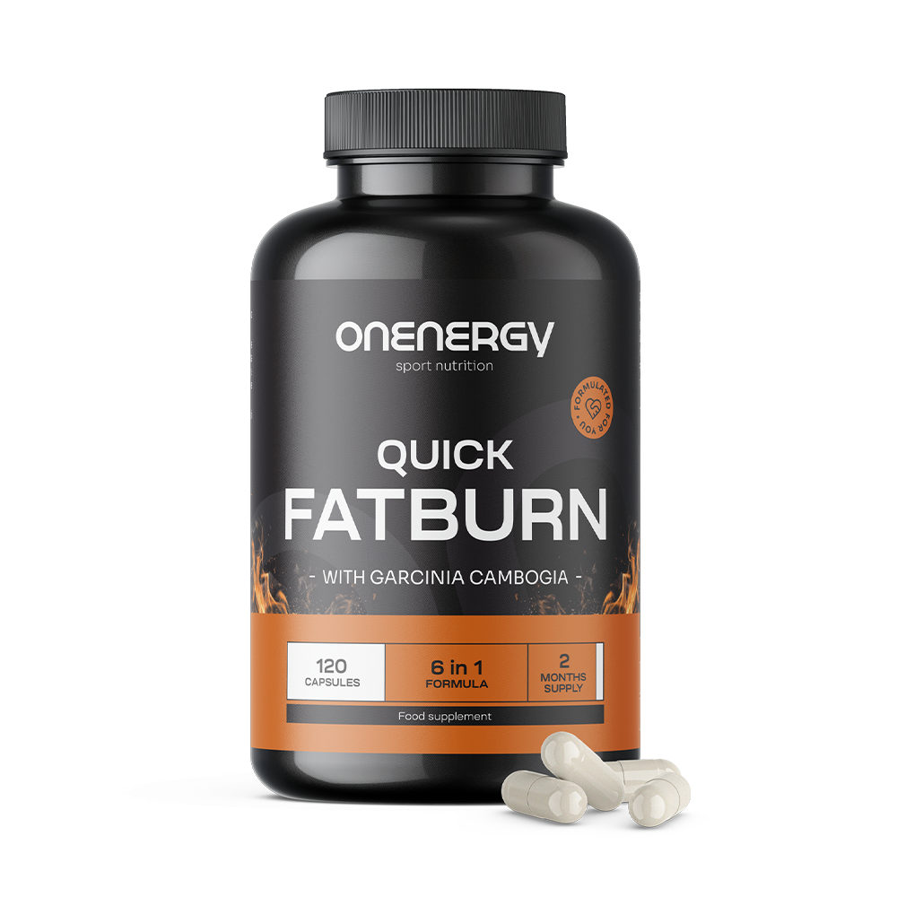 Rychlý komplex FatBurn pro regulaci tělesné hmotnosti.
