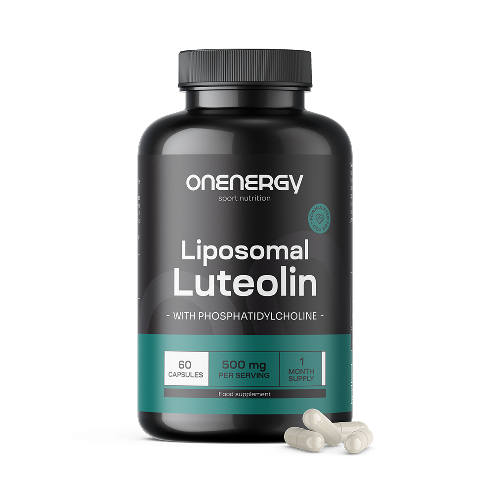 Lipozomální luteolin v kapslích