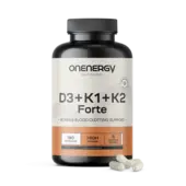 Vitamíny D3 + K1 + K2 FORTE, 180 kapslí