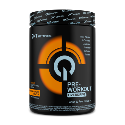 Overdrive pre-workout v prášku - mango