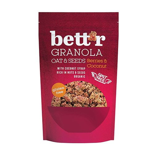 BIO Granola - lesní plody a kokos